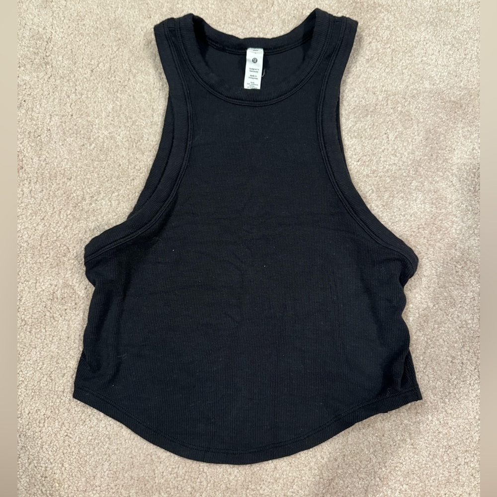 Lululemon Black Tank Top